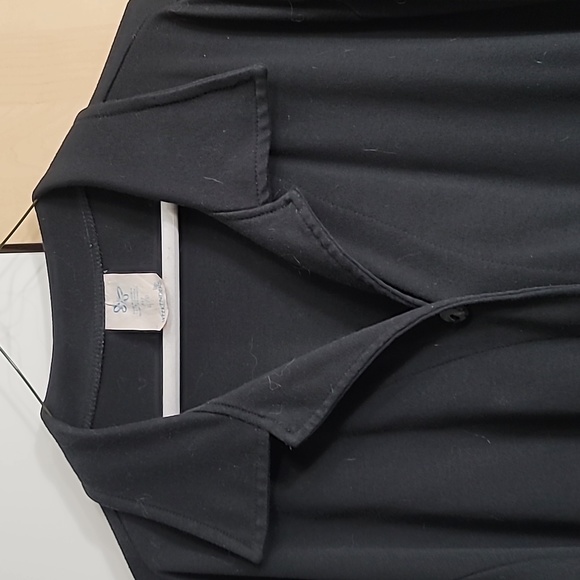 Weekender Black 5 Button-up collared jacket 593 LG - Picture 12 of 14